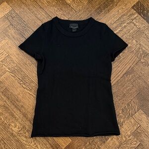 100 % cashmere J crew short sleeve sweater